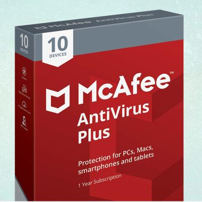 China Globally Software Internet Security Multi Users One Year Mcafee Full Protection 2021 for sale