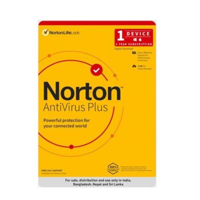 China Globally 1 Year One End User Software Norton AntiVirus Internet Security Antivirus for sale