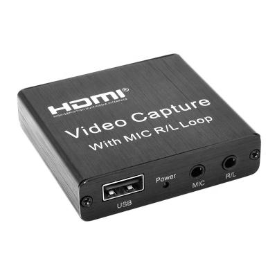 China Portable Full HD-MI Video-Audio Capture Card For Game Use USB Capture Card for sale