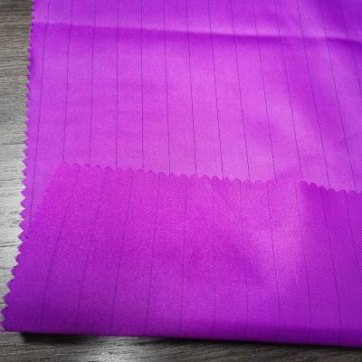 China Wholesale Cheap 1.3cm Anti Static Carbon Fiber Anti Static Polyester ESD Coating Conductive Fabric For Work Dress&uniform for sale