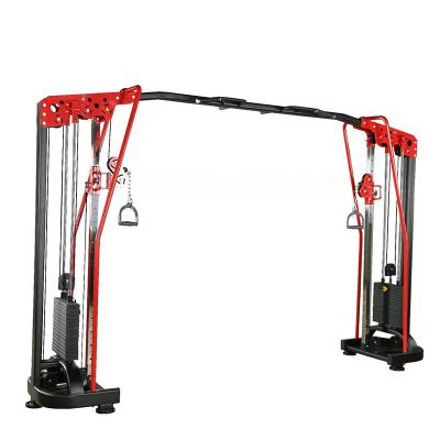 China Commercial Fitness Machine Gym Multi Pin Loaded Strength Training Machine Cable Over DY-6010 Cross DY-6010 for sale