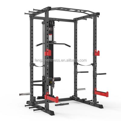 China Model DY-7008A Indoor Multi Station Equipment Gym Power Rack Smith Machine for sale