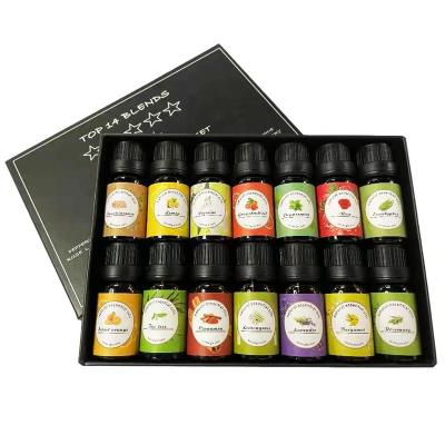 China Other New Supply 100% Pure Private Label Grade Therapeutic Aromatherapy Diffuser and Essential Oil Set 14pc for sale