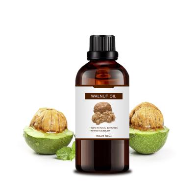 China Hot Selling Wholesale 100% Pure Aromatherapy Massage Skin Care Walnut Carrier Oil Supplier OEM 100ml For Aromatherapy Use for sale