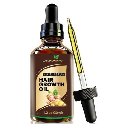 China Moisturizer Private Label 100% Natural Organic Serum Hair Growth Oil for Men and Women Hair Growth for sale