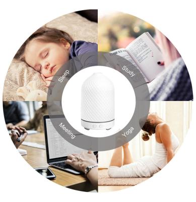 China Electric Ceramic Household Fragrance Aromatherapy Stone Air Humidifier Aroma Diffuser for sale