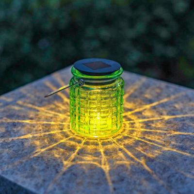 China Decorative Garden LED Garden Light, Glass Mason Jar Lid Solar Lights for sale