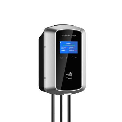 China Home Use Mode 3 22kw 3 Phase Ev Charger Level 2 Electric Car Charging Station for sale