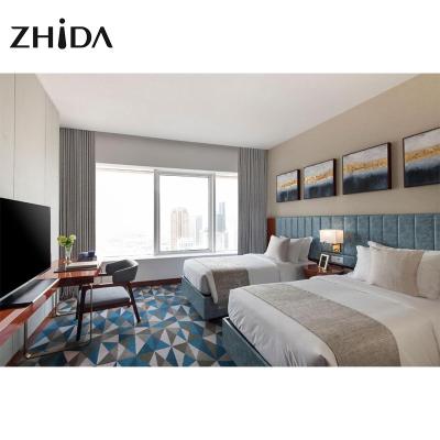 China Modern Holiday Inn Hotel Bedroom Furniture Manufacturer Guest Room Vacation Hotel Furniture for sale