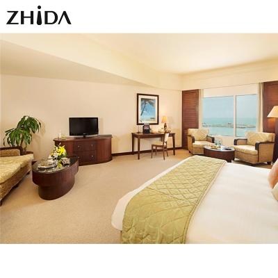 China Modern Custom Hospitality Modern 5 Star Hotel Bedroom Room Furniture Set for sale