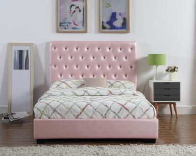 China Other Hot Selling Most Popular Made In China Wholesale Little Girl Double PU Upholstered Bed Base for sale