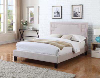 China (Others)Adjustable Hot Products For USA 2022 Storage Bed Velvet Tufted Upholstered Platform Bed for sale