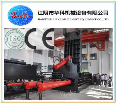 China CE SGS Scrap Car Baler Machine , Scrap Metal Baler Machine for sale