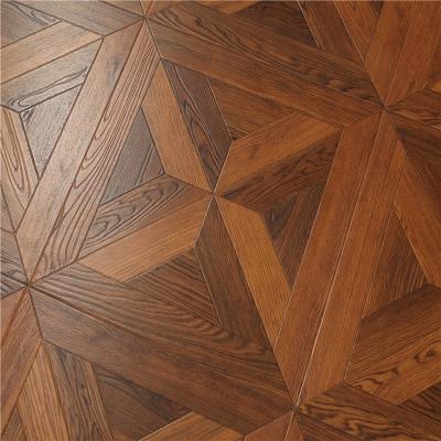 China Indoor 12mm Parquet Laminate Flooring for sale