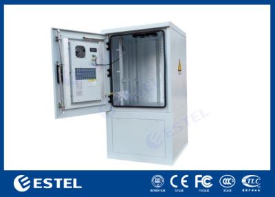 China 500W Air Conditioning Cabinet 16U Galvanized Steel Telecommunication Cabinet for sale