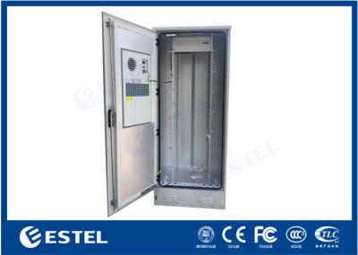 China Grey Color Outdoor 19 Telecom Rack Cabinet 40U Outdoor Telecom Enclosures for sale