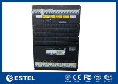 China 48v Telecom Power Supply Rack Mounted Rectifier System Voor telecom powershelves met batterijbeheer Te koop