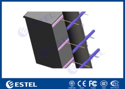 Chine Anti Cabinet de bâti de Polonais de revêtement de poudre de corrosion avec l'étagère de batterie de support de 19 pouces à vendre