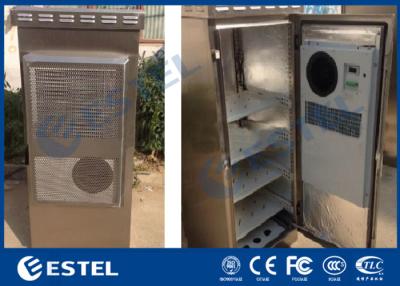 China Stainless Steel Outdoor Telecom Cabinet IP55 Waterproof Corrosion Resistance for sale