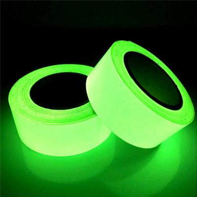 Китай Self Adhesive OEM Customized Acrylic Green Luminous Photoluminescent Film Glow in Dark Vinyl for 6 Hours продается