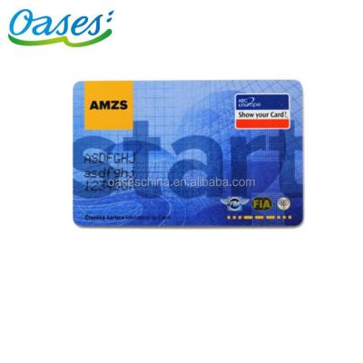 China VIP home maker glossy printable card with credit card size for sale