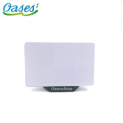 China Home 30 Mil Nano Coating Inkjet Printable PVC Nfc215 Chip Blank Pvc Id Card for sale