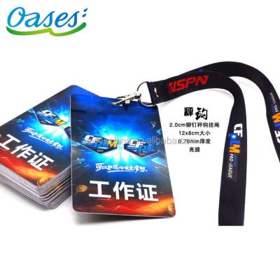 China PVC Employee Punch Home Security ID Card for sale