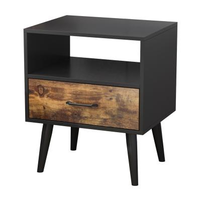 China Nordic Design Bedside Table Nightstand Modern Solid Wood Luxury Side Table Wholesale Foldable for sale