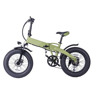 China Cheapest high quality aluminum 20inch fat tire electric mountain bike for sale