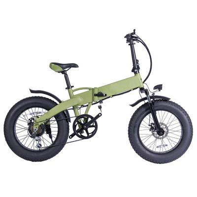 China Hot Sale Aluminum Customized 20 Inch Travel Portable Bicycle Electric Mountain Bike for sale