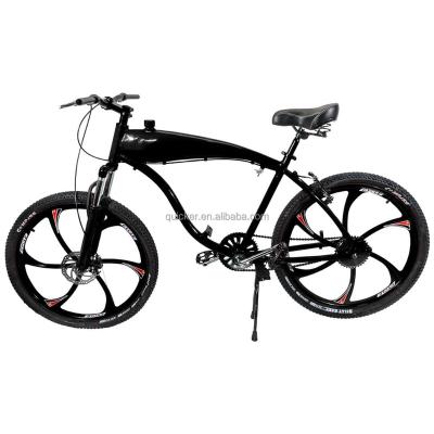 China Aluminum Gas Bike Motor Bicycle China 2.4L Gas Tank Motorized Bicycle 2 Stroke for sale