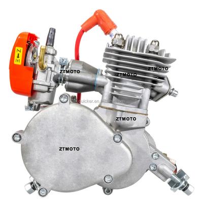 China Gear Carburetor Bicicleta Engine Gasolina 52mm Hole Motorized Bike 85cc for sale