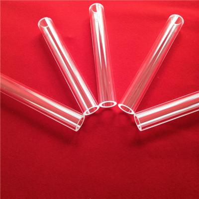 China Clear Quartz Glass Tube for UV Lamp Wholesale Price Low MOQ OEM Available for sale