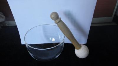 China Clear Crystal Singing Bowls for sale