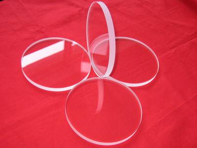 China Factory Sell Directly 1200 degree resistant Pure Clear Synthetic quartz glass plate for sale