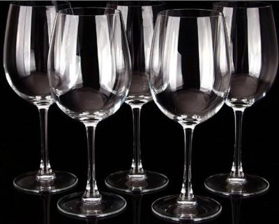 China High purity quartz wine glass for sale