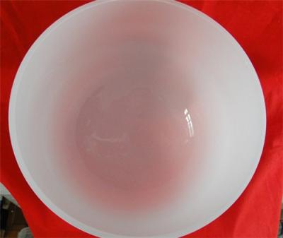 China China high purity 99.9% frosted crystal singing bowls for sale from manufacture for sale