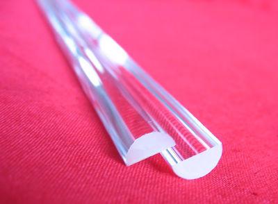 China Semin Head Clear quartz glass rod from wanshida quartz glass company for sale