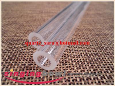 China Quartz glass tubes top quality MOQ 10 for sale