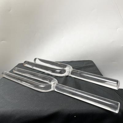 China Small clear quartz crystal tuning fork for sale