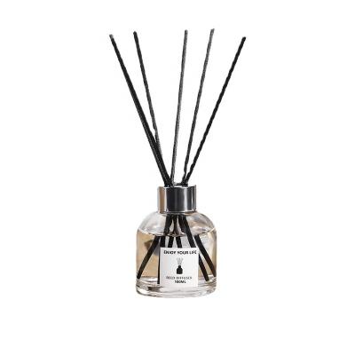 China Wholesale Custom Hotel Style Dried Flower Reed Diffuser With Stick Hotel Style Reed Diffuser Scented 50ml Glass Bottle Air Freshener From Amazon for sale