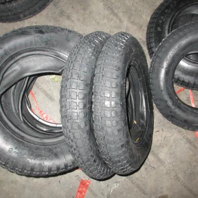 China Hotels Brazil Market Wheel Barrow Tire And Inner Tube 3.25-8 (3.00/3.25-8) for sale