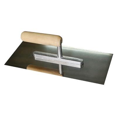 China SQUARE high quality plastic handle carbon steel blade notched plastering trowe for sale