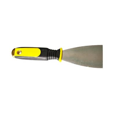 China Construction Tools Paint Tools Stainless Steel Scraper With Rubber Plastic Handle for sale