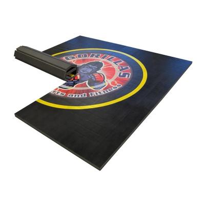 China Compressed judo leather mat sponge jiu-jitsu martial art style ijt tatami for sale