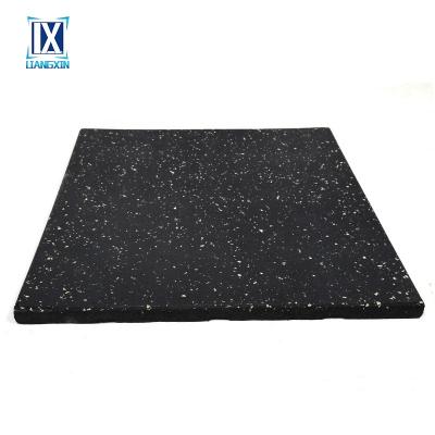 China Non-Toxic Rubber Flooring Tiles For Gym Fitness Protective Flooring Recycle Rubber Mats for sale