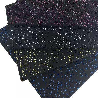 China 1m*1m Non Toxic Fitness EPDM Flooring Mats Recycled Rubber Tiles For Gym for sale