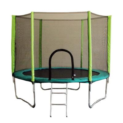 China With protective net large trampoline adult outdoor commercial fitness trampoline with protective net children trampoline for sale