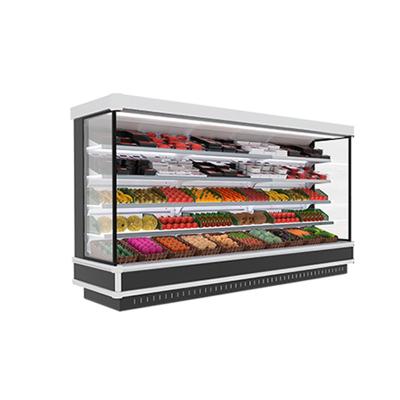 China This Right Hand Cooler Cabinet 3 Door Single-temperature Showcase Refrigerator Freezer Single-temperature Commercial for sale