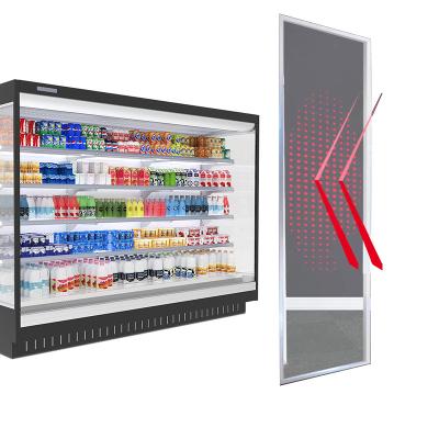 China Single-temperature Commercial Supermarket Display 3 Door Upright Freezer With Glass Door for sale